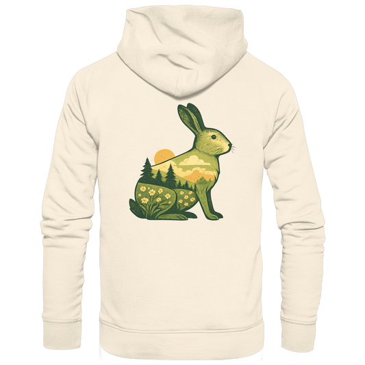 Rabbit – Spirit of Growth - Organic Hoodie