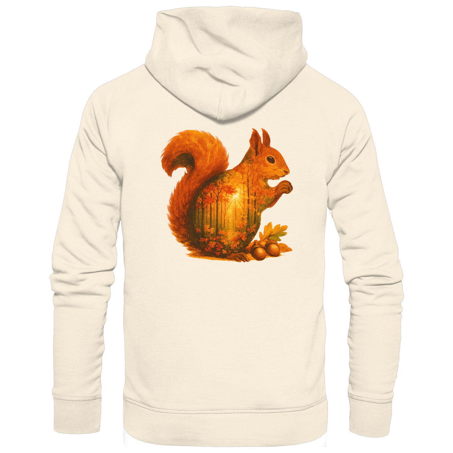 Squirrel – Spirit of Energy - Organic Hoodie