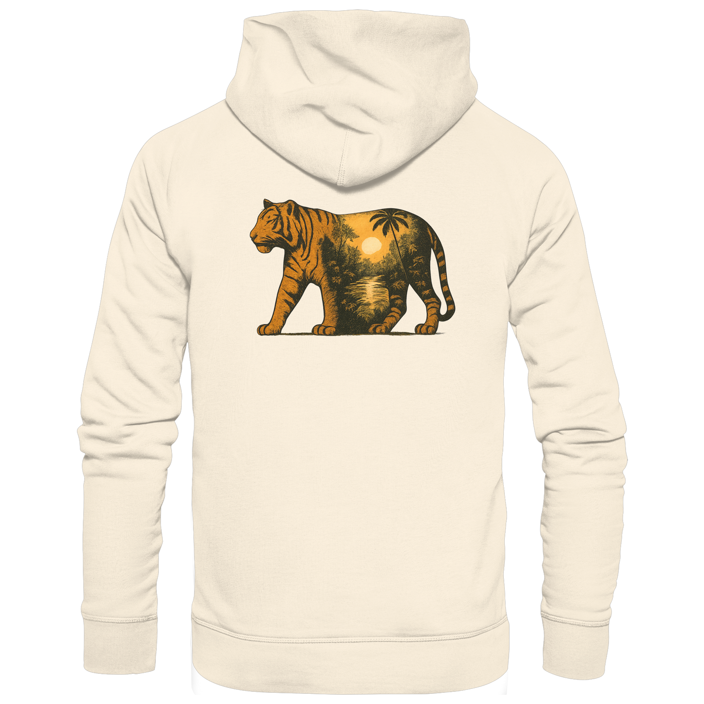 Tiger – Spirit of Passion - Organic Hoodie