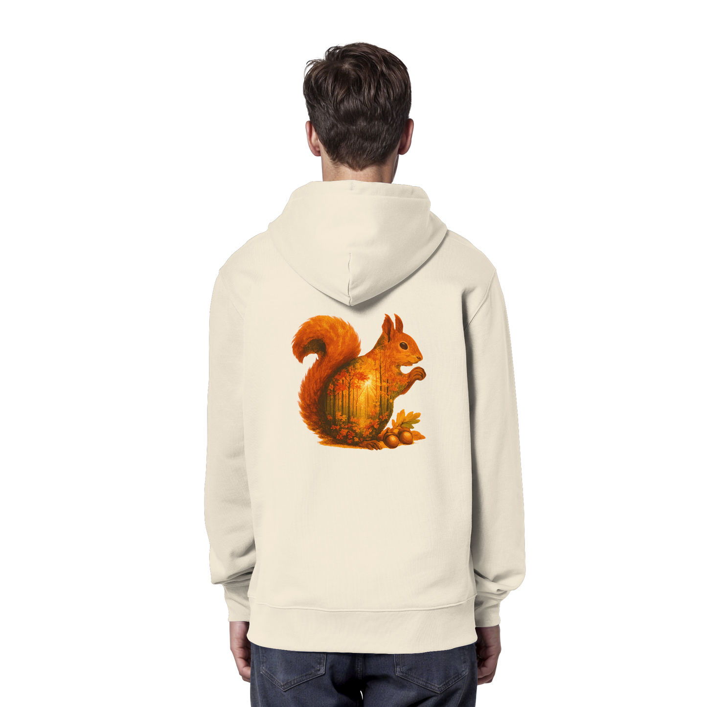 Squirrel – Spirit of Energy - Organic Hoodie