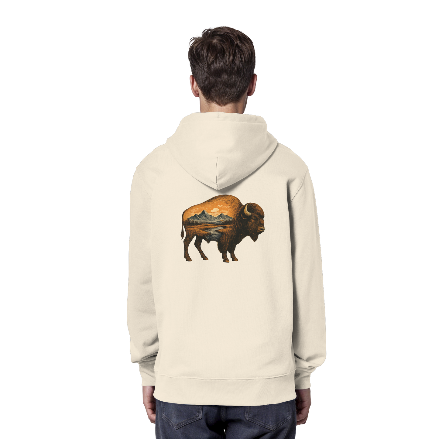 Bison – Spirit of Endurance - Organic Hoodie