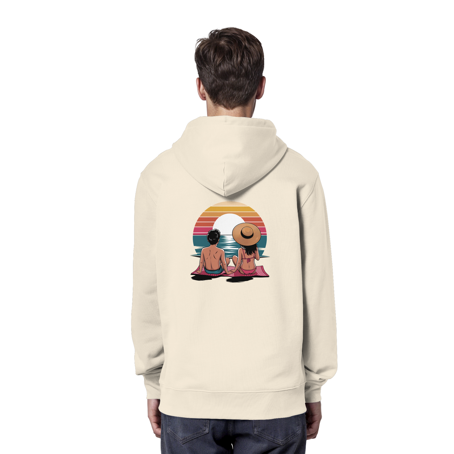 SUNSET COUPLE – Ocean Moments - Organic Hoodie
