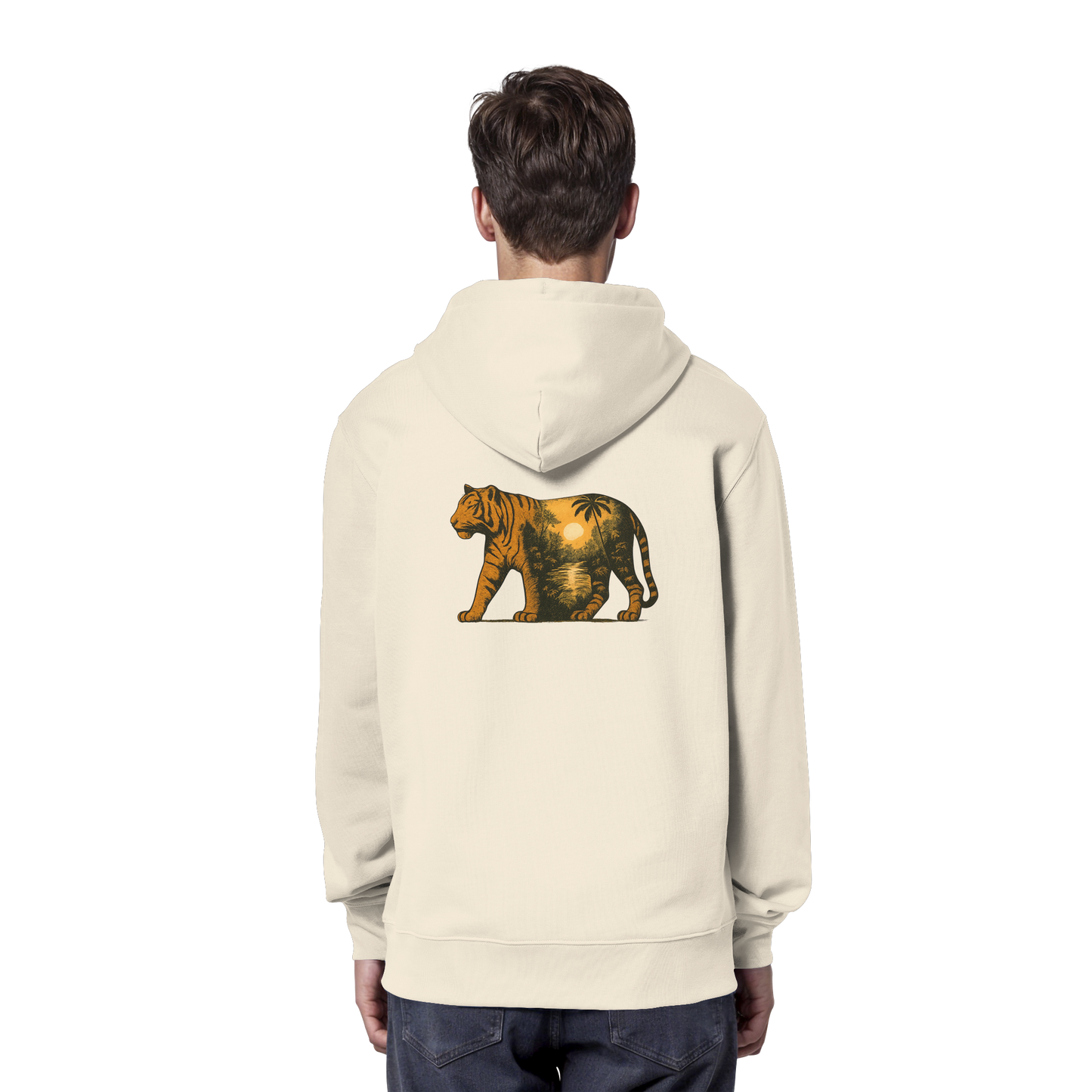 Tiger – Spirit of Passion - Organic Hoodie
