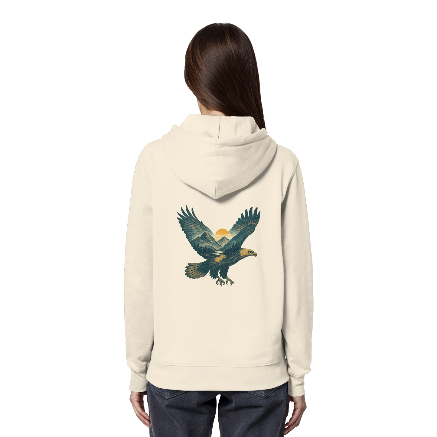 Adler Spirit of Freedom - Organic Hoodie