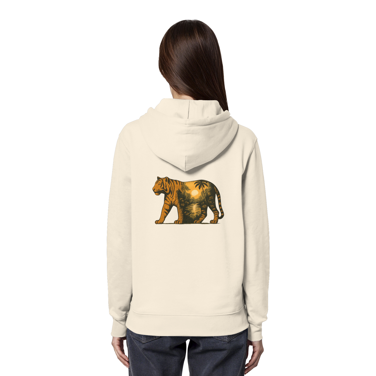 Tiger – Spirit of Passion - Organic Hoodie