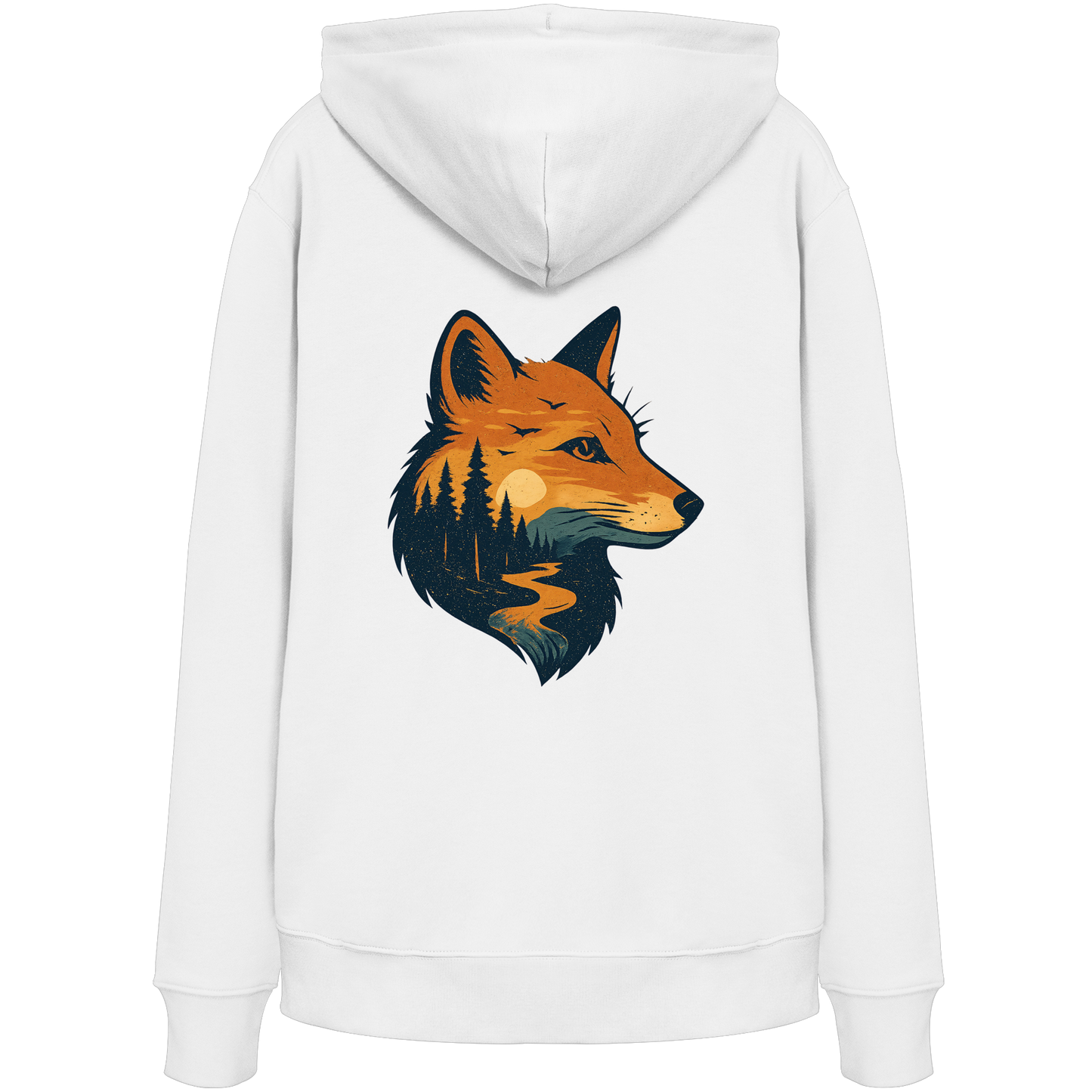 Fox – Curious Spirit - Organic Hoodie
