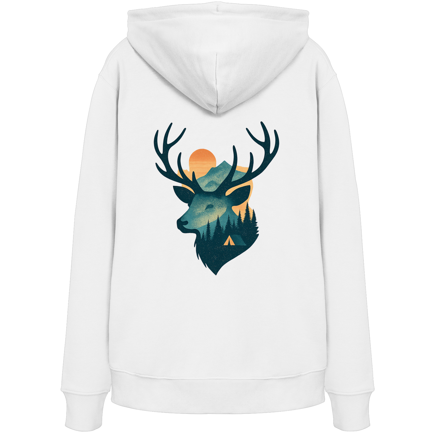 Hirsch – Strength of the Wild - Organic Hoodie