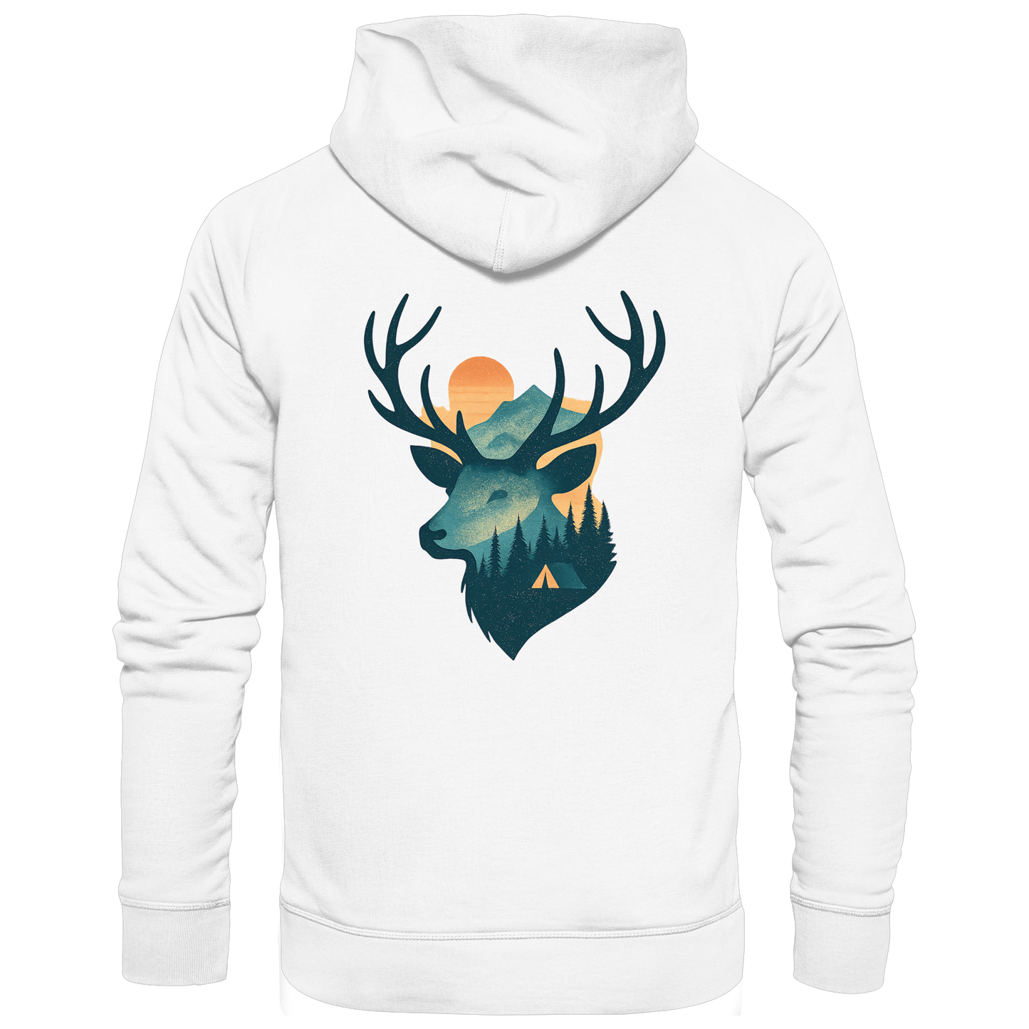 Hirsch – Strength of the Wild - Organic Hoodie