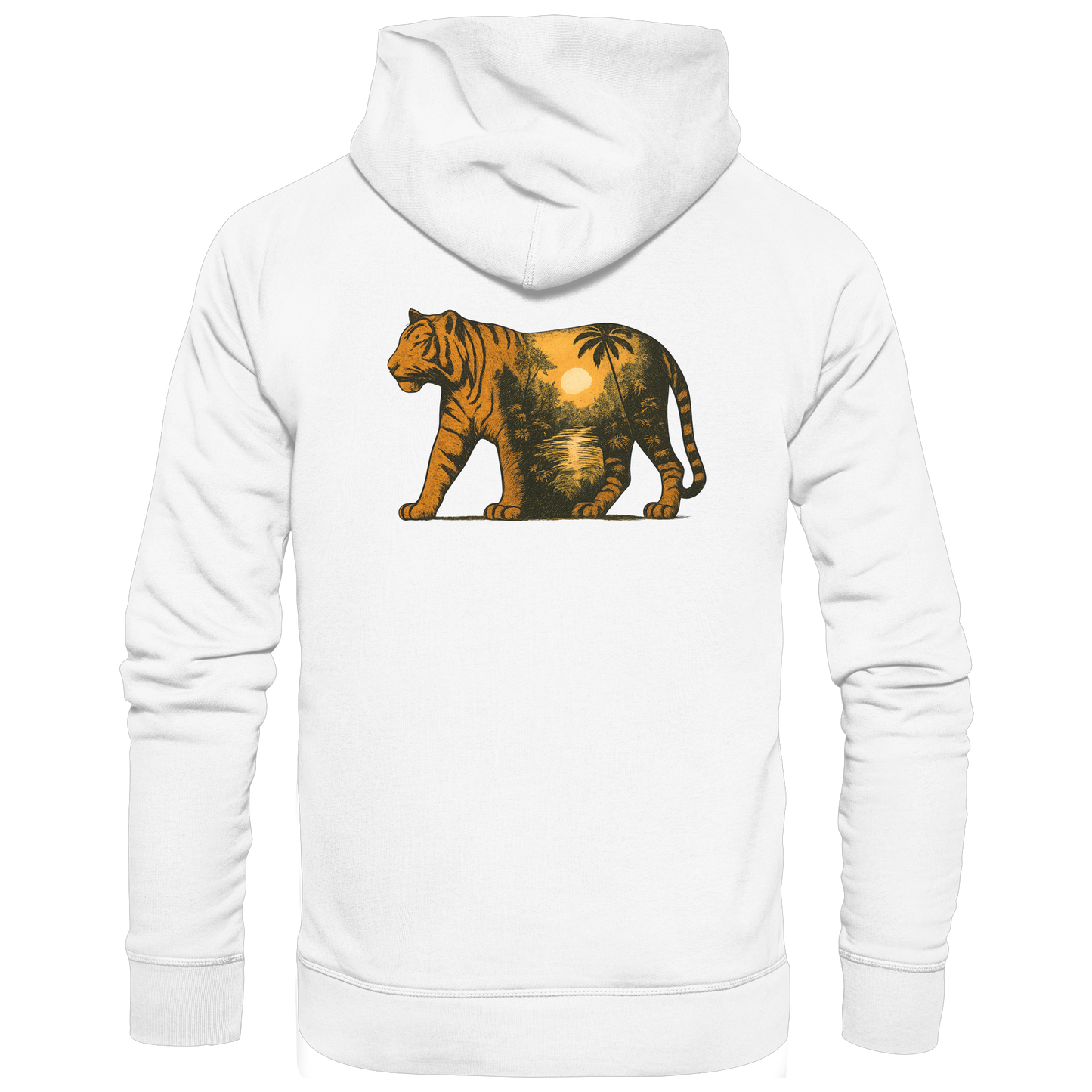 Tiger – Spirit of Passion - Organic Hoodie