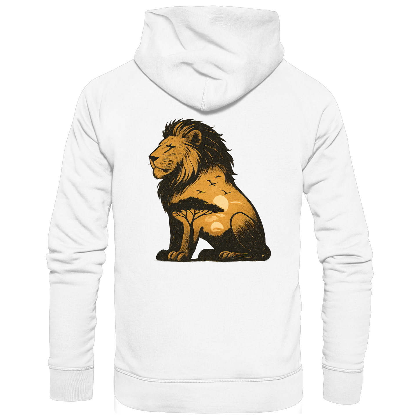 Lion – Spirit of Courage - Organic Hoodie