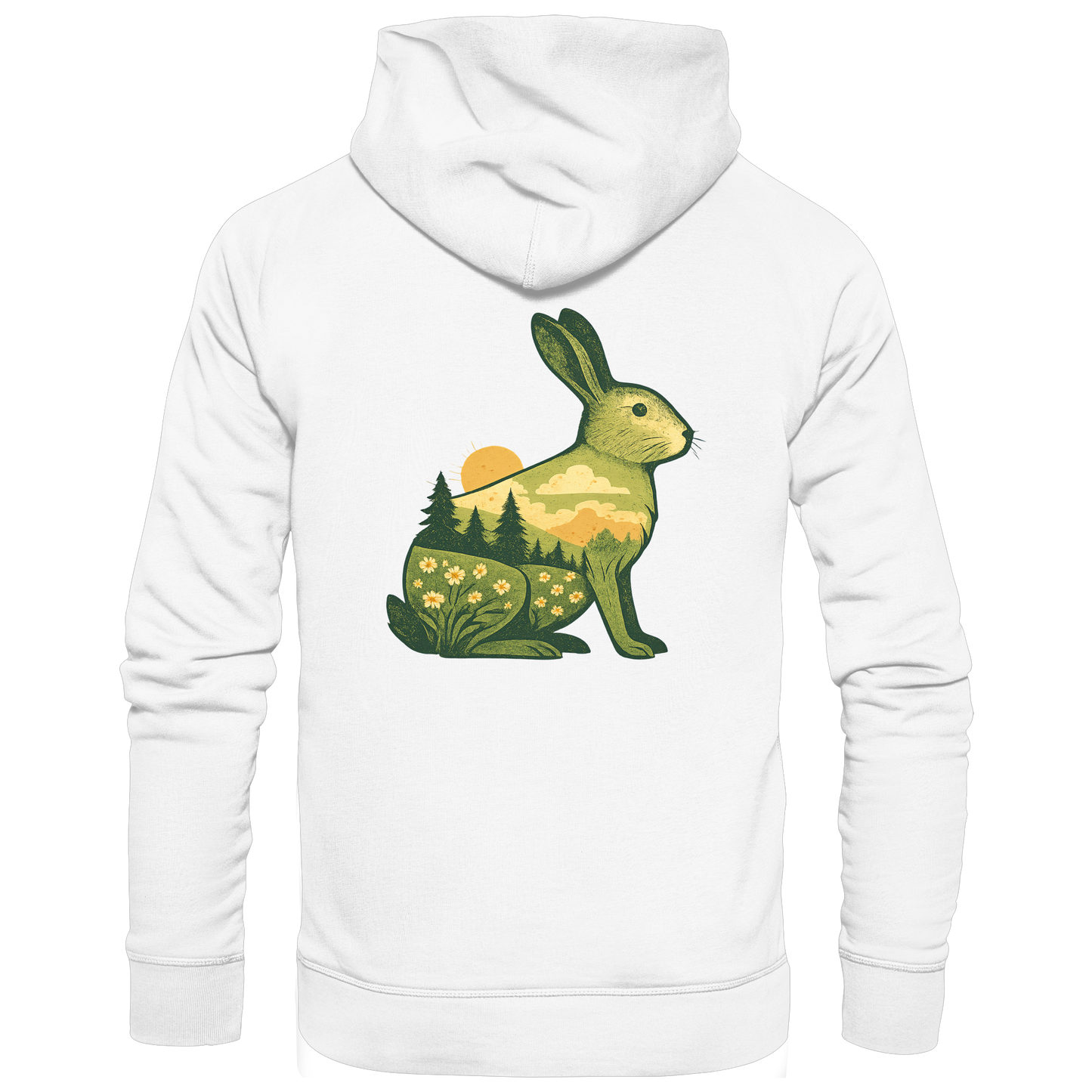 Rabbit – Spirit of Growth - Organic Hoodie