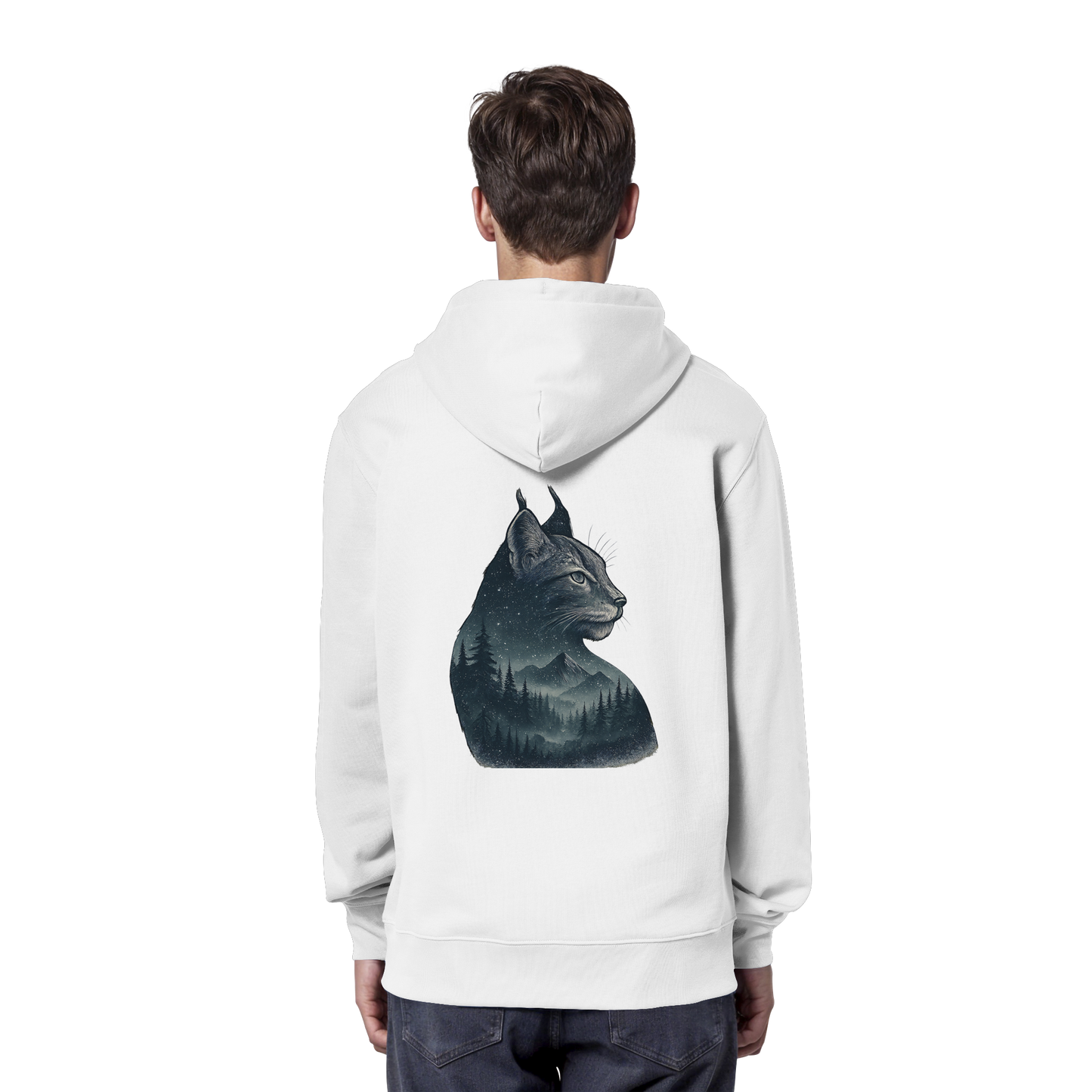 Lynx – Spirit of Mystery - Organic Hoodie