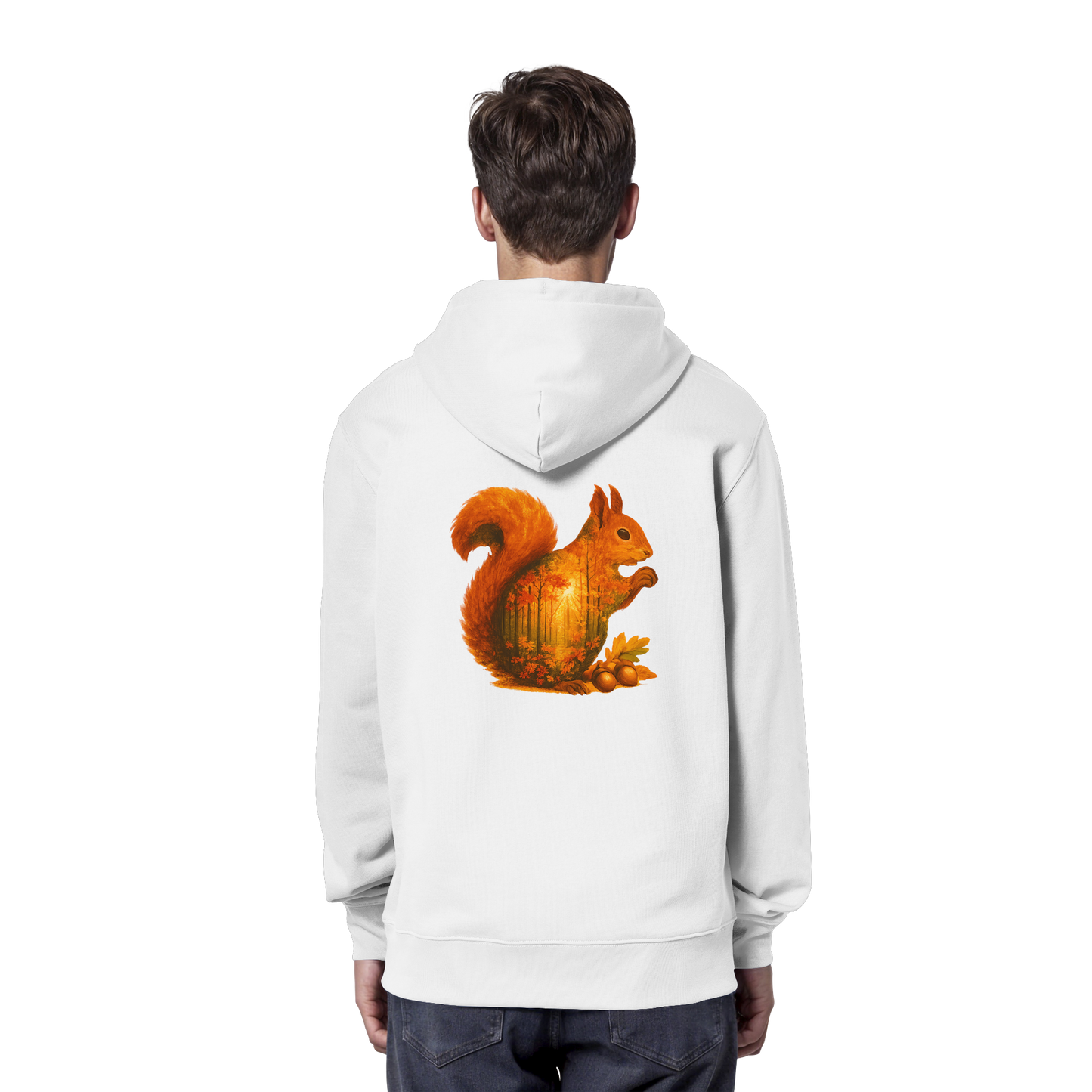 Squirrel – Spirit of Energy - Organic Hoodie