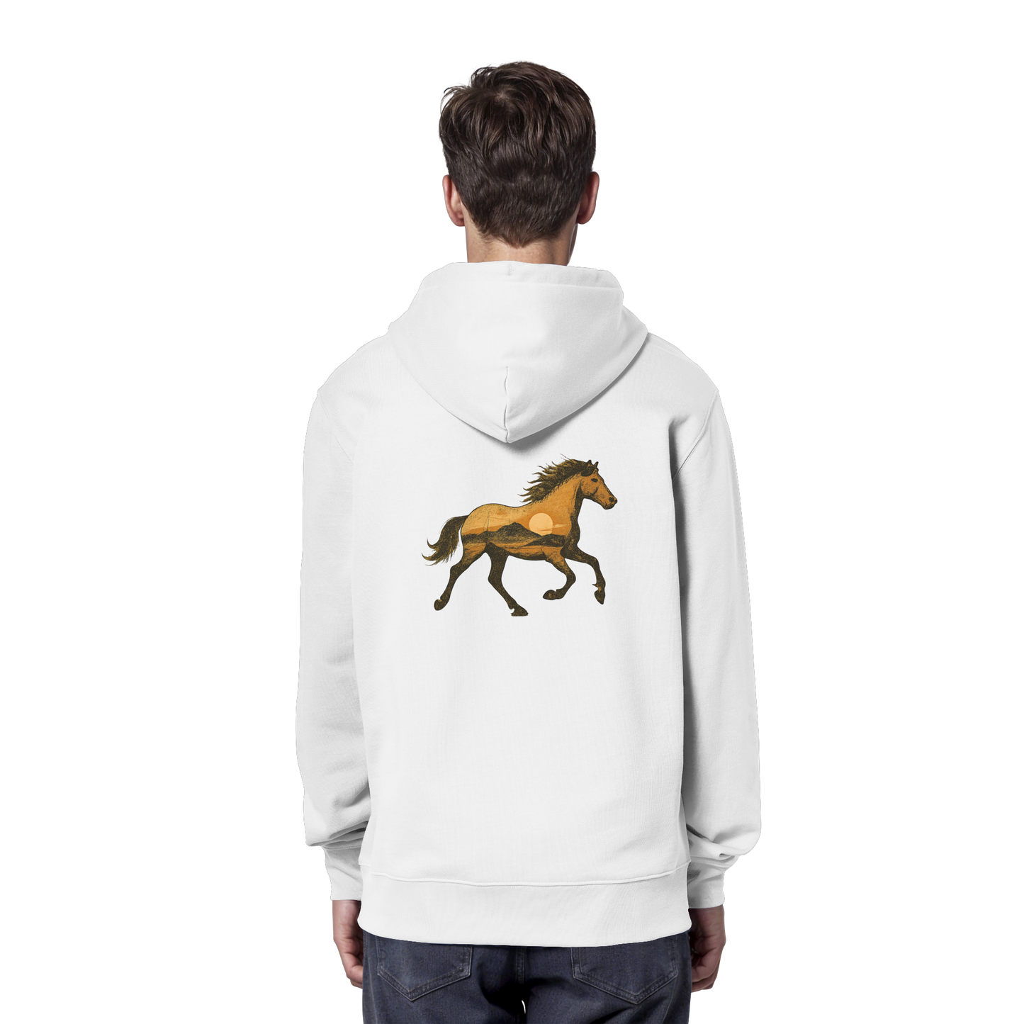 Wild Horse – Spirit of Freedom - Organic Hoodie