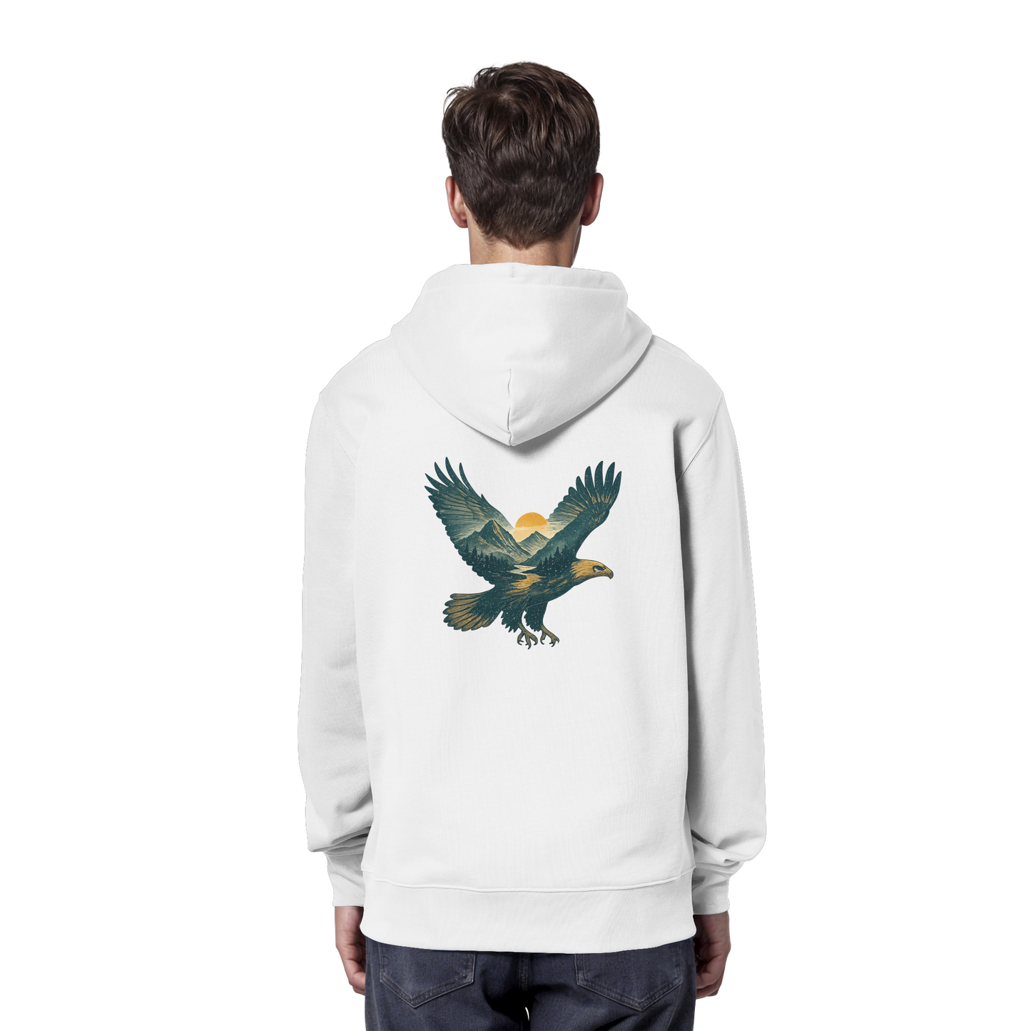Adler Spirit of Freedom - Organic Hoodie