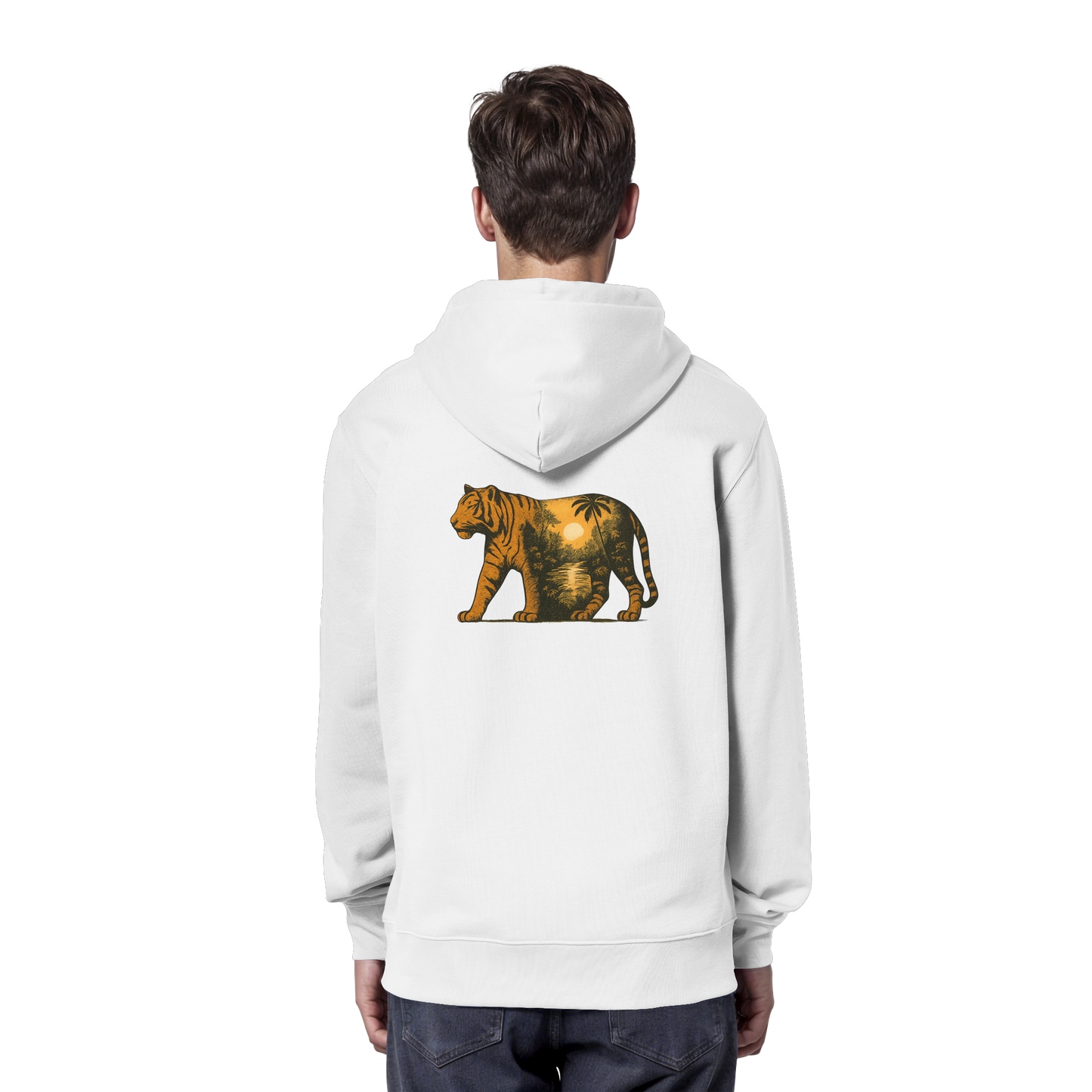 Tiger – Spirit of Passion - Organic Hoodie