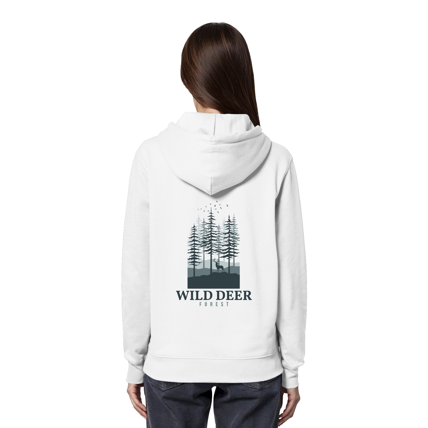 WILD DEER – Forest Edition - Organic Hoodie