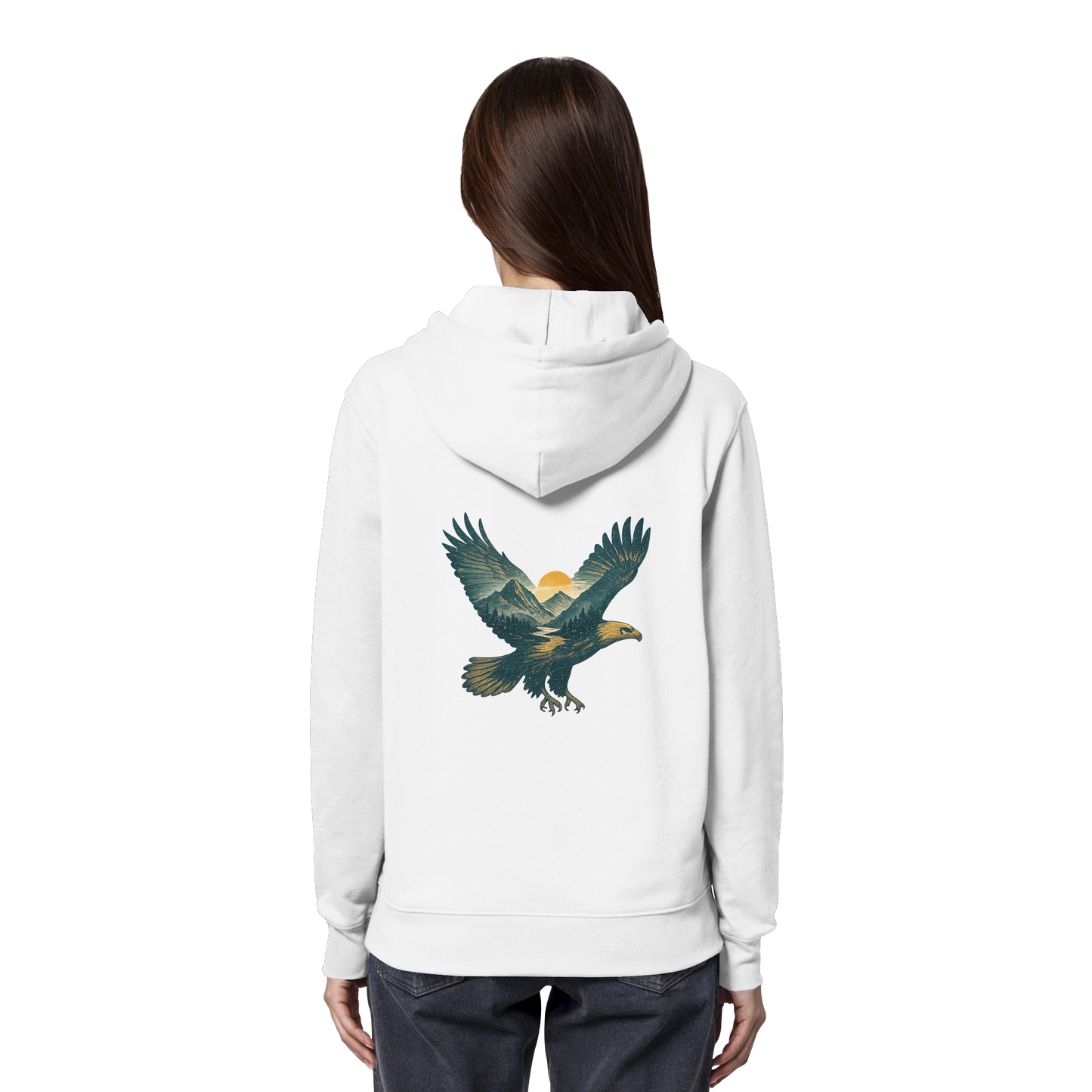 Adler Spirit of Freedom - Organic Hoodie