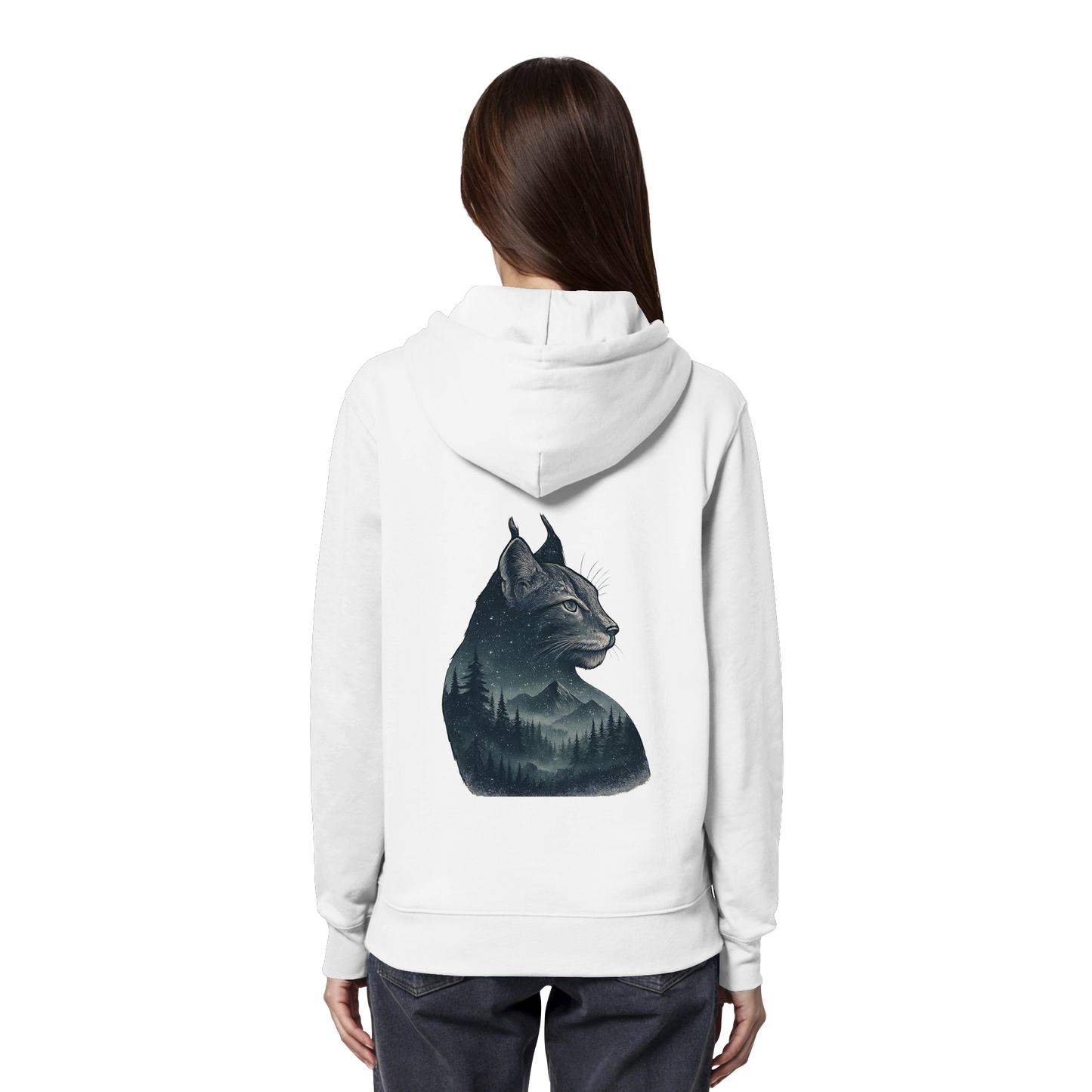 Lynx – Spirit of Mystery - Organic Hoodie