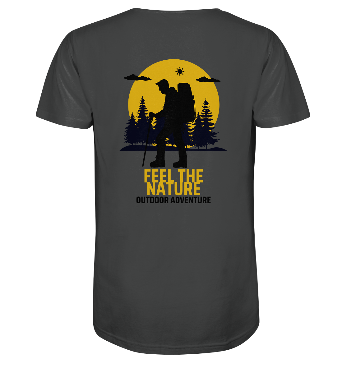 FEEL THE NATURE – Outdoor Adventure - Organic Shirt