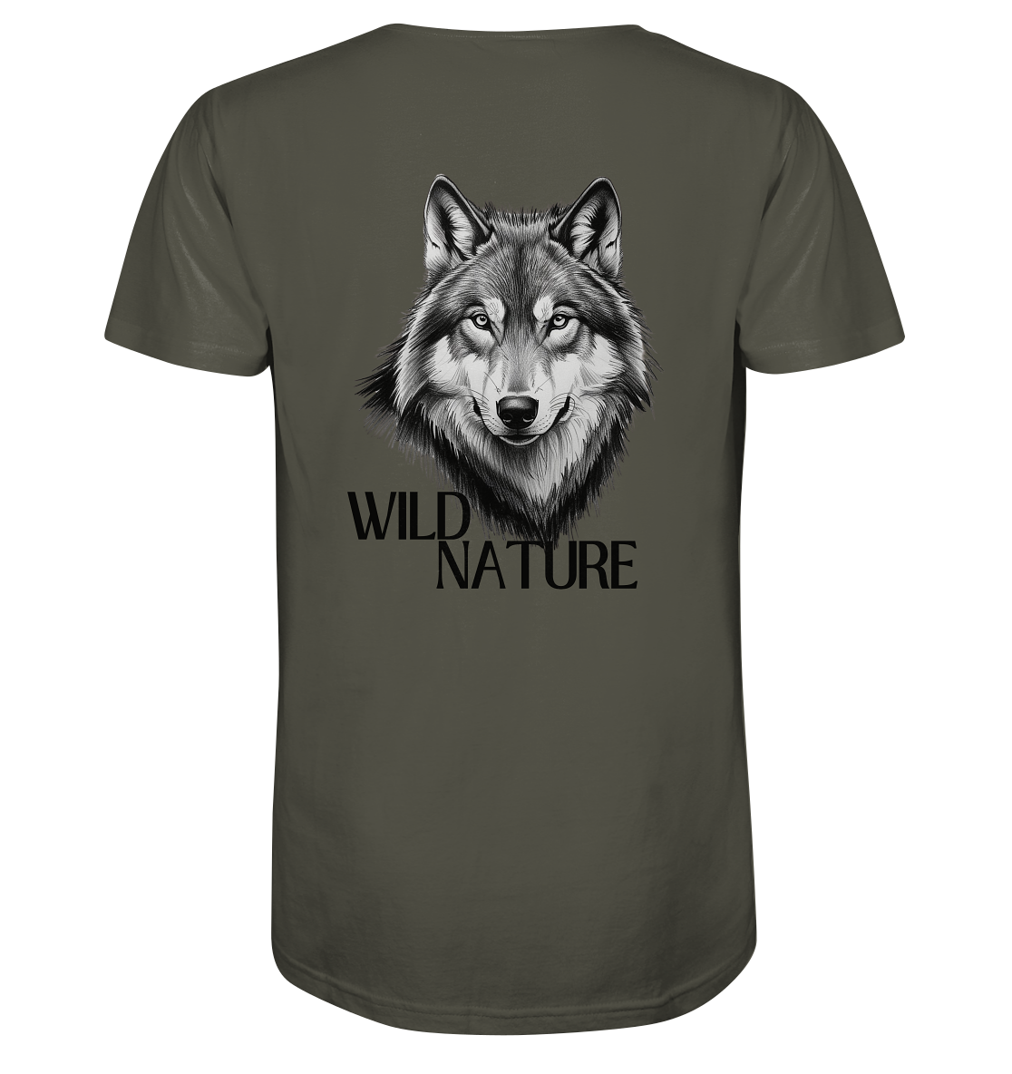 Wild Nature Wolf - Organic Shirt