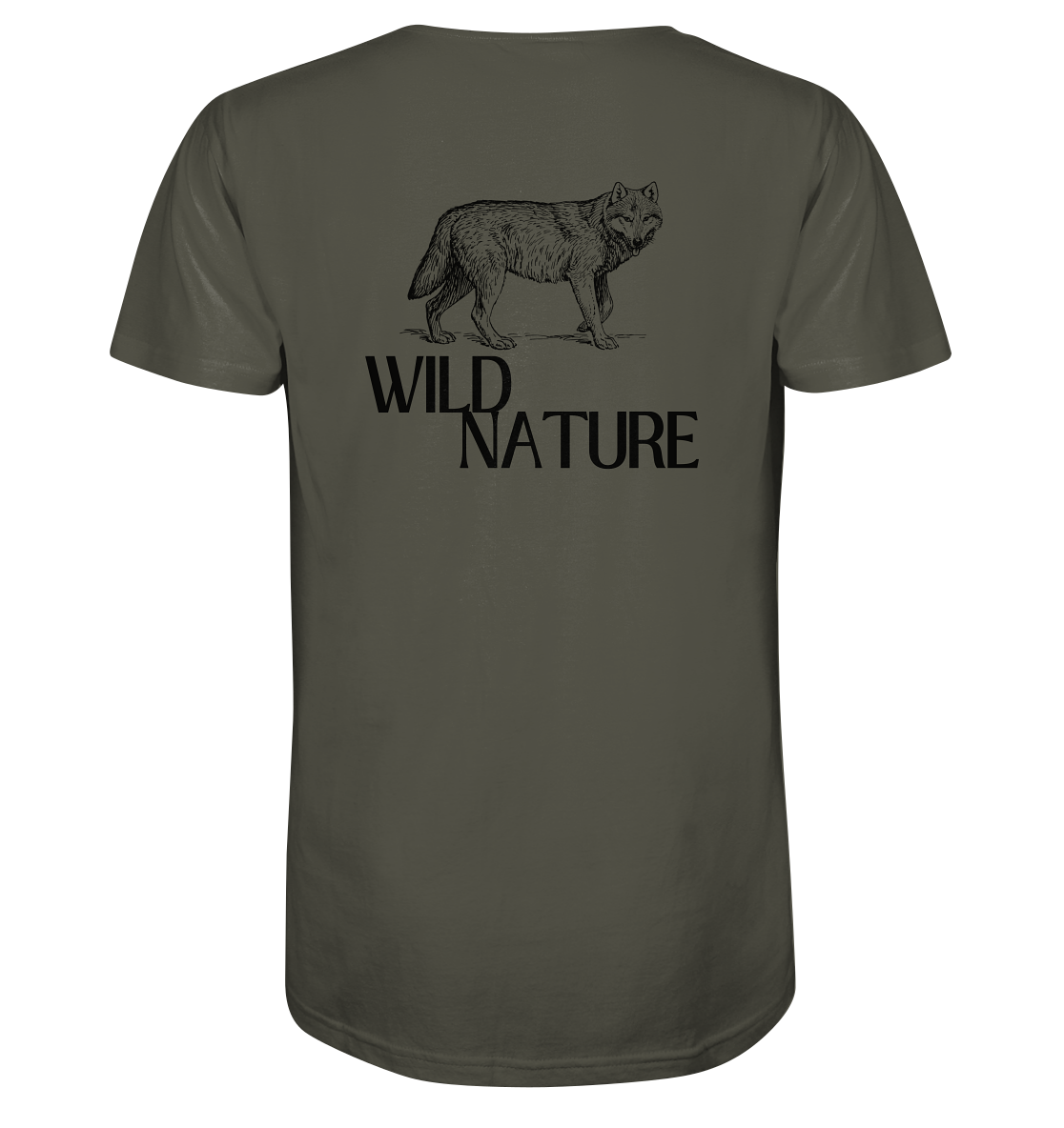 Wild Nature Wolf - Organic Shirt