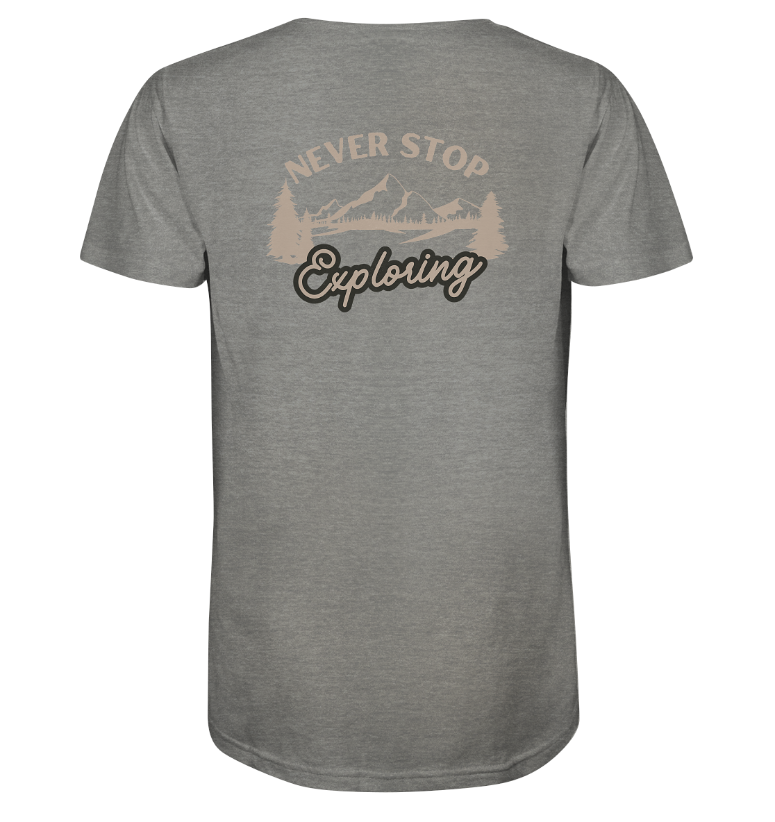 Never Stop Exploring Nature - Organic Shirt