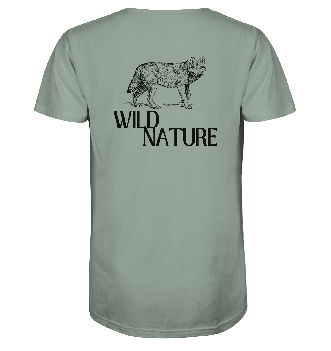 Wild Nature Wolf - Organic Shirt