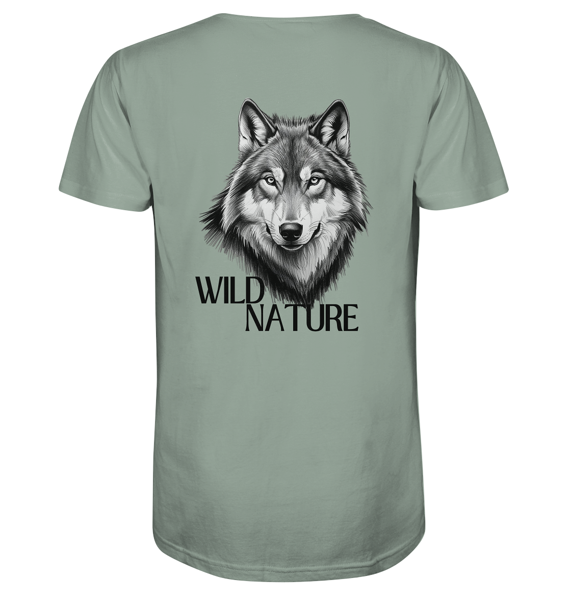 Wild Nature Wolf - Organic Shirt