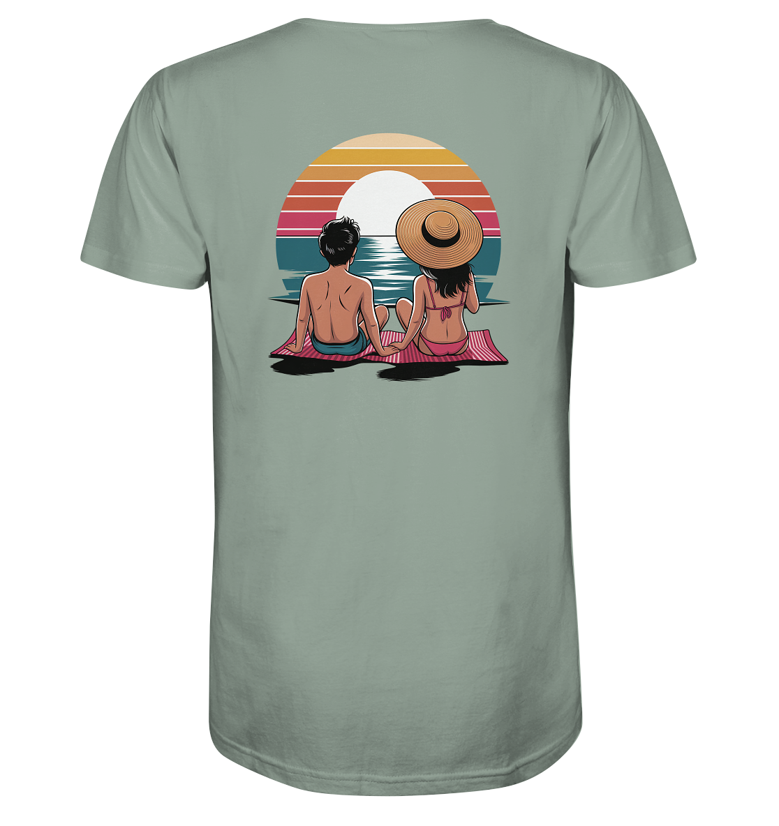 SUNSET COUPLE – Ocean Moments - Organic Shirt