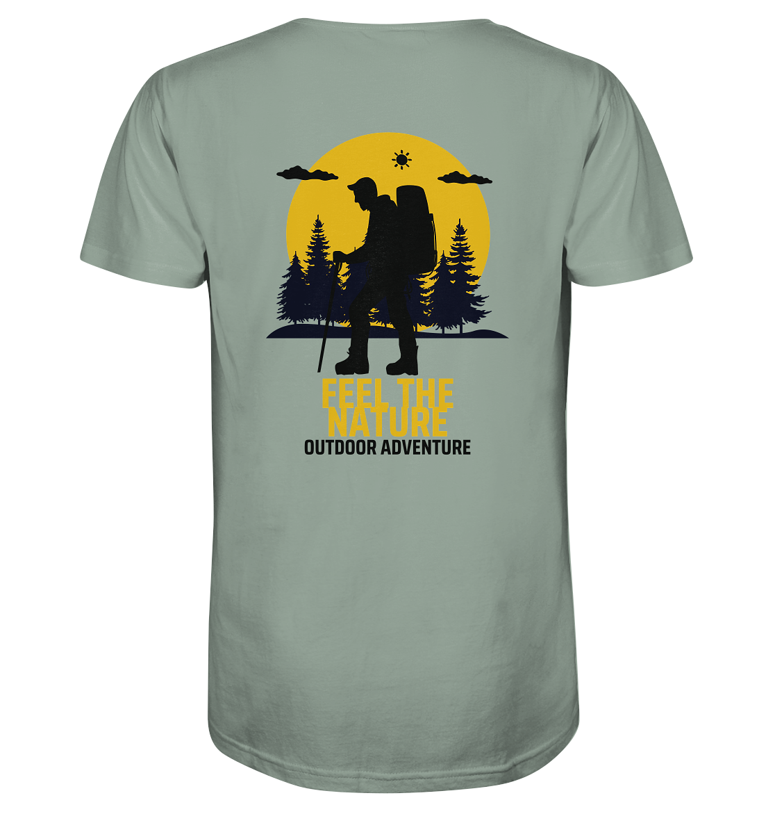 FEEL THE NATURE – Outdoor Adventure - Organic Shirt