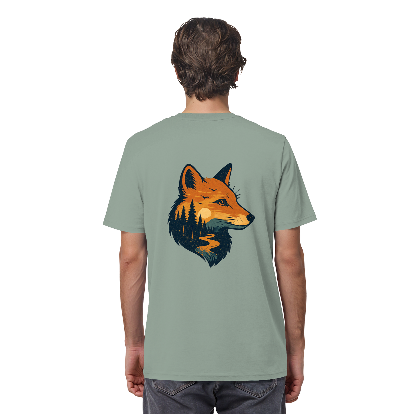 Fox – Curious Spirit - Organic Shirt