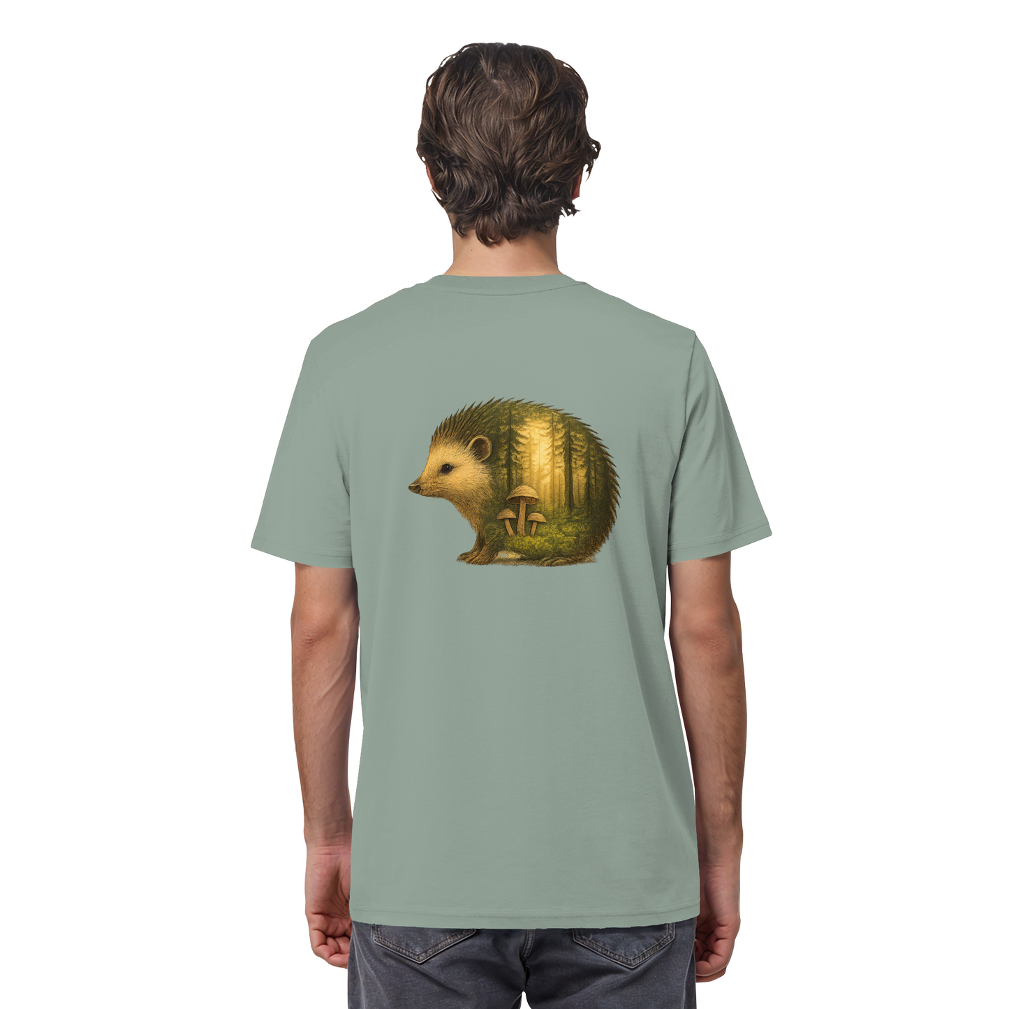 Hedgehog – Spirit of Protection - Organic Shirt