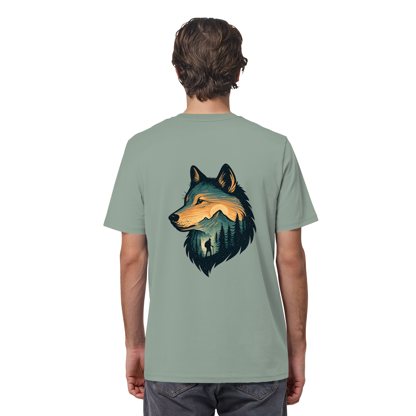 Wolf – Spirit of Adventure - Organic Shirt