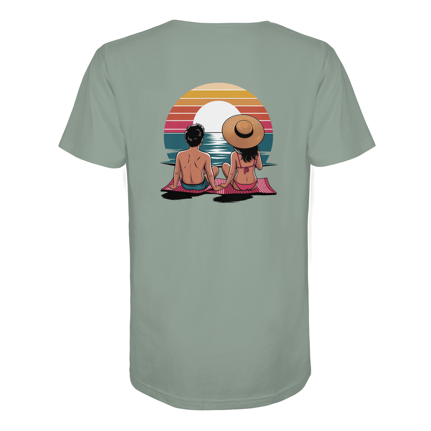 SUNSET COUPLE – Ocean Moments - Organic Shirt
