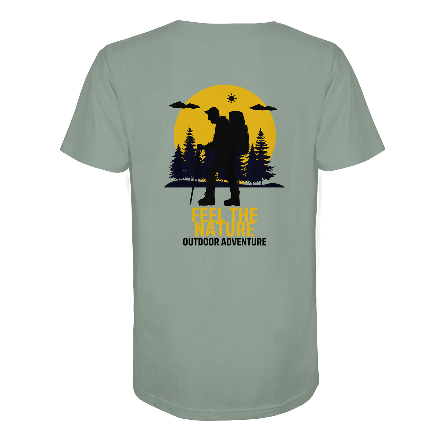 FEEL THE NATURE – Outdoor Adventure - Organic Shirt
