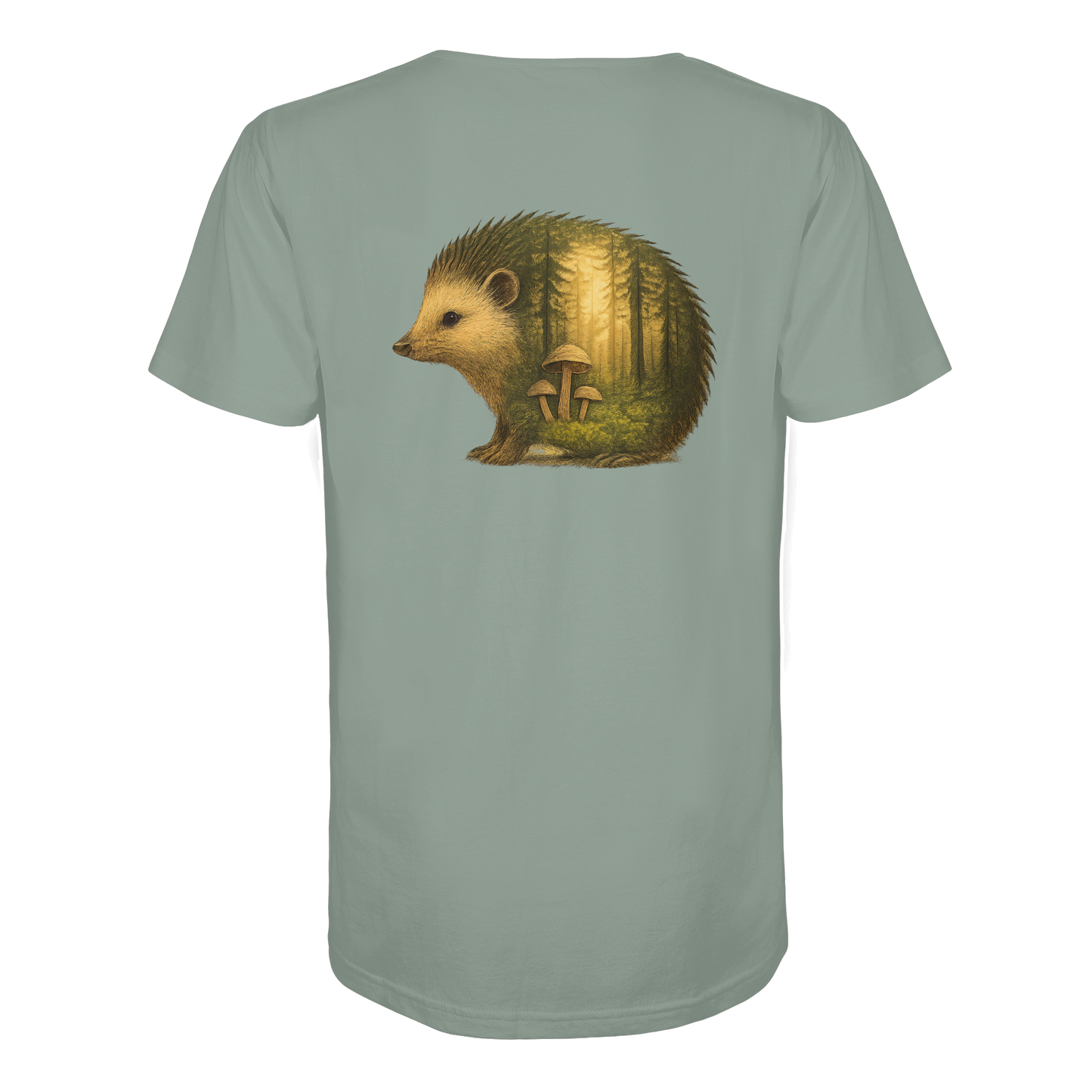 Hedgehog – Spirit of Protection - Organic Shirt