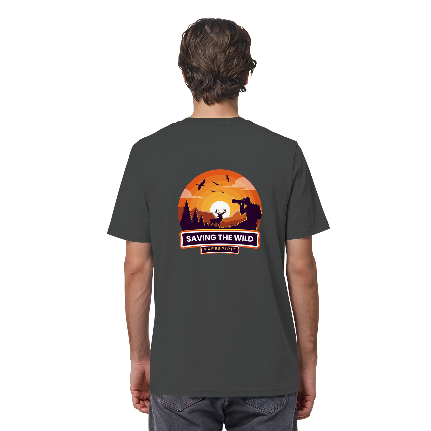 SAVING THE WILD – Freespirit Sunset - Organic Shirt