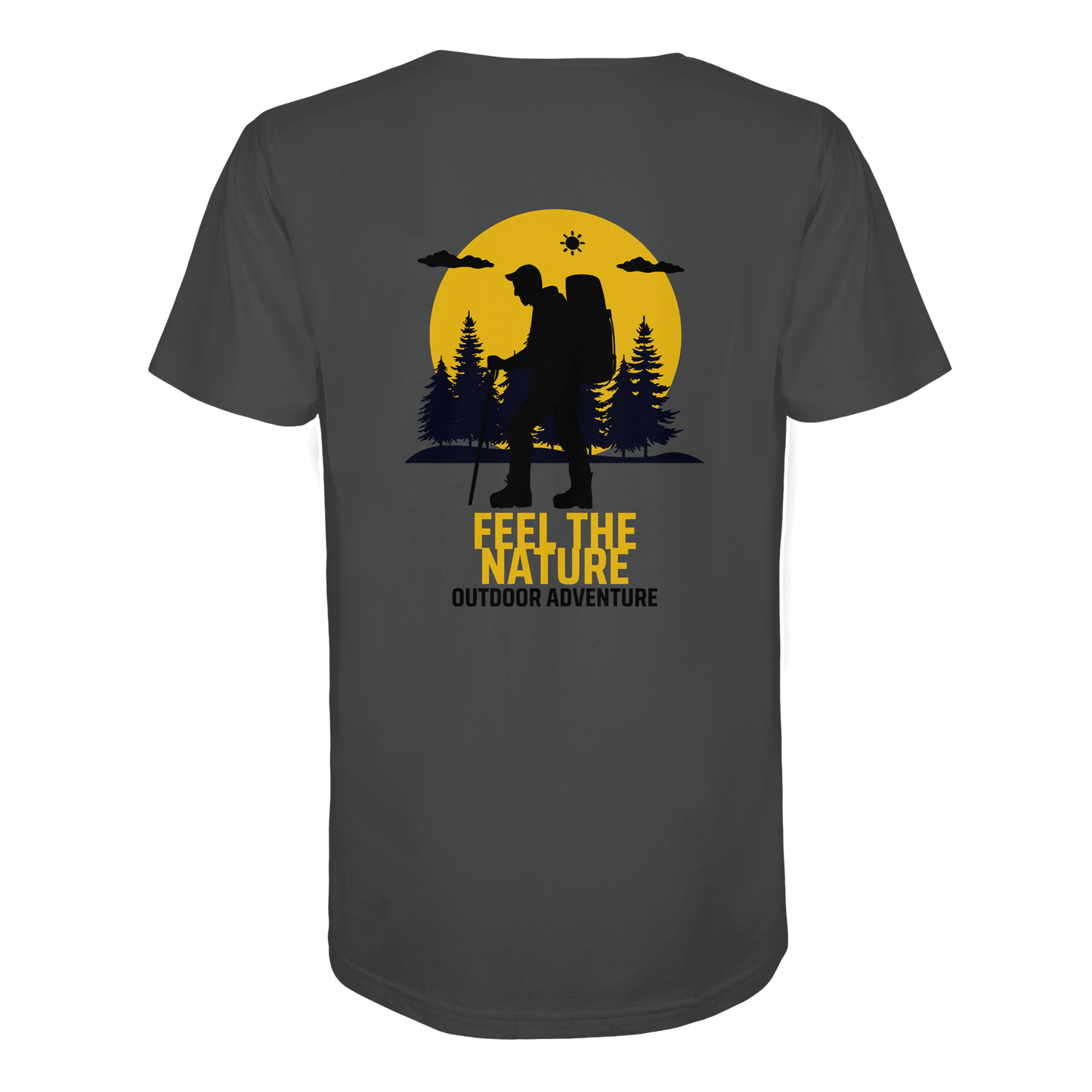 FEEL THE NATURE – Outdoor Adventure - Organic Shirt