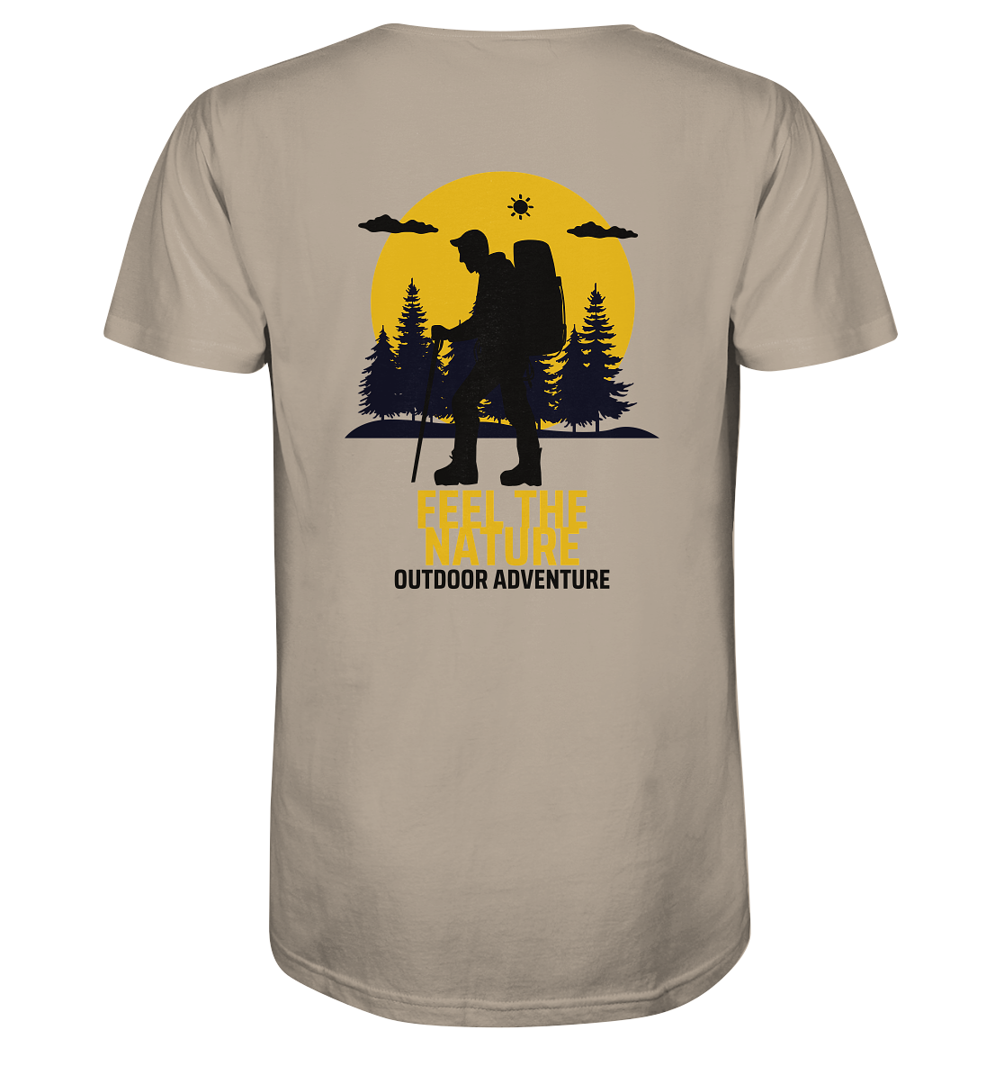 FEEL THE NATURE – Outdoor Adventure - Organic Shirt