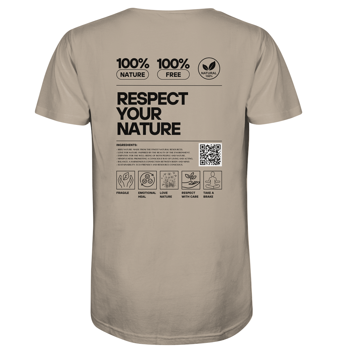Respect Your Nature - Organic Shirt