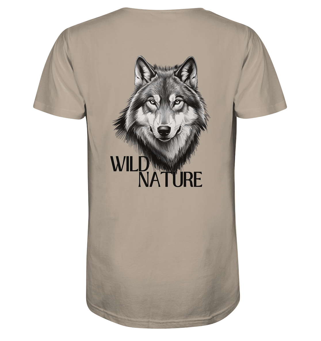 Wild Nature Wolf - Organic Shirt