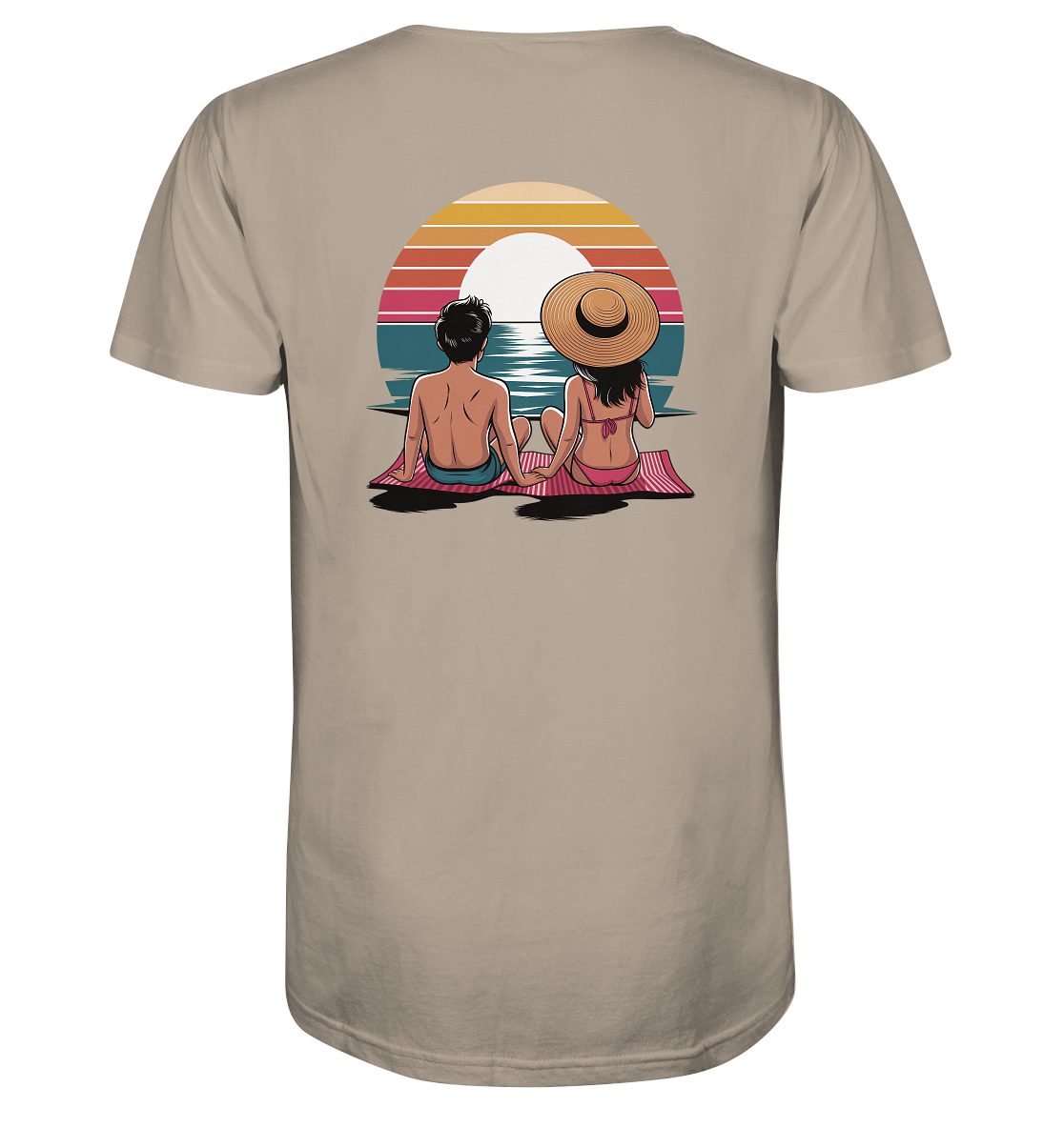SUNSET COUPLE – Ocean Moments - Organic Shirt