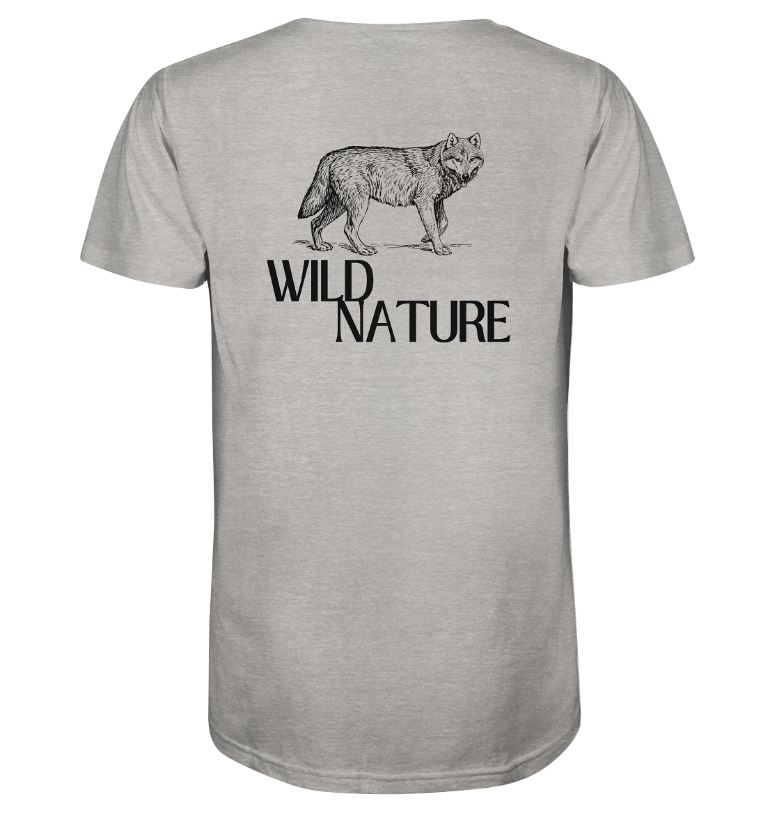 Wild Nature Wolf - Organic Shirt