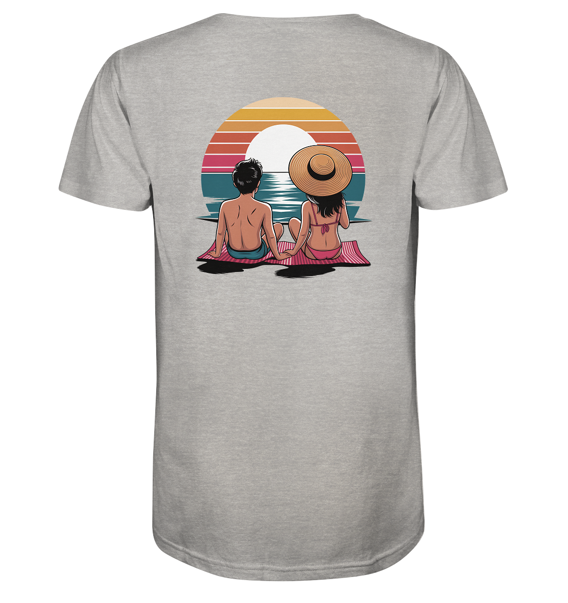 SUNSET COUPLE – Ocean Moments - Organic Shirt