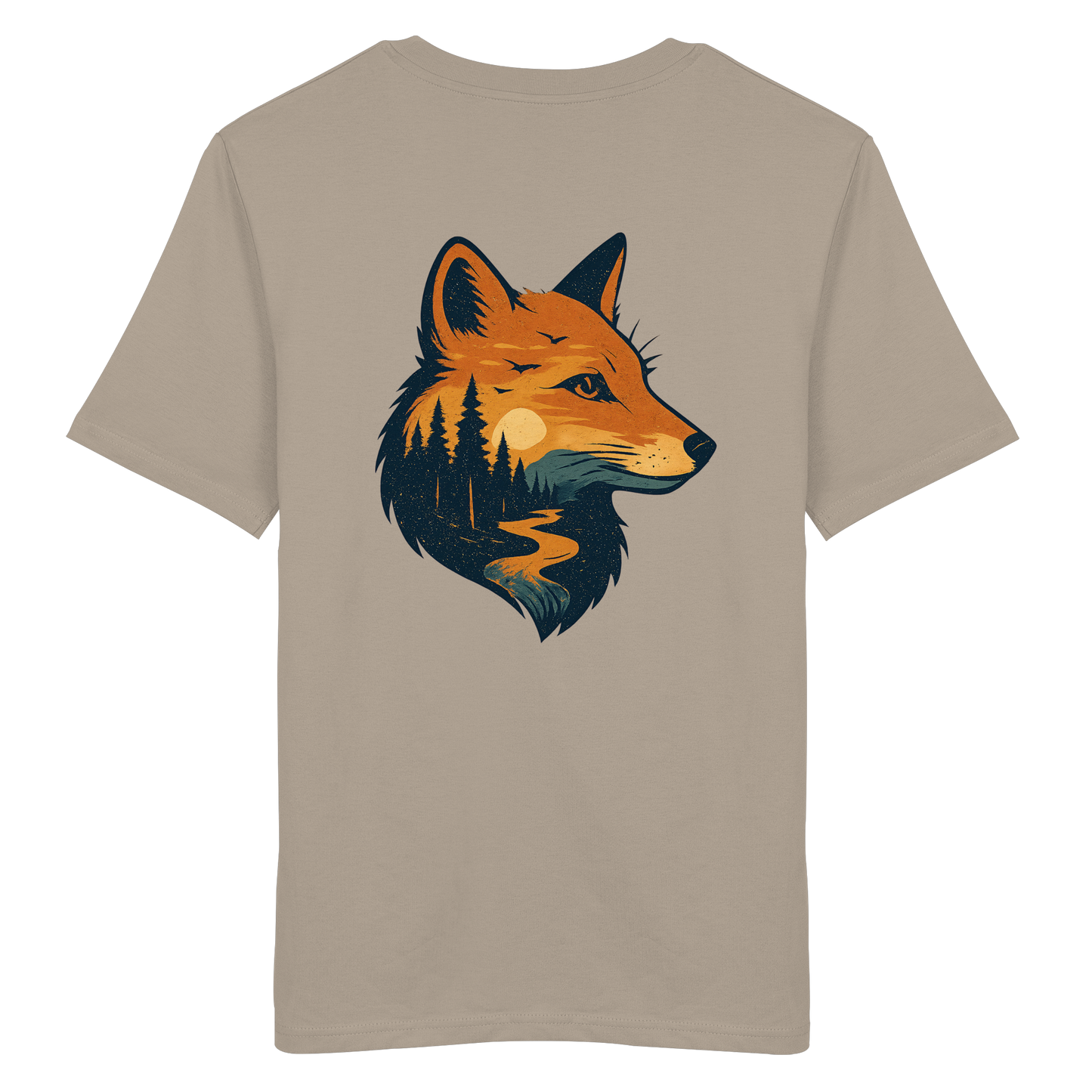 Fox – Curious Spirit - Organic Shirt