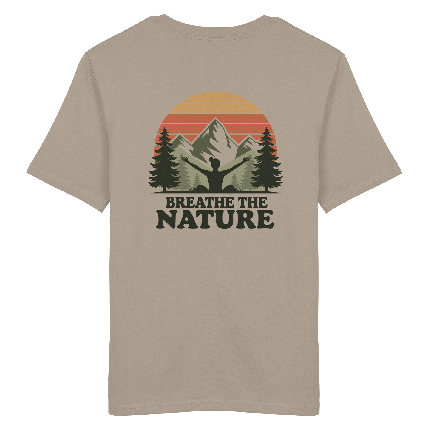 BREATHE THE NATURE - Organic Shirt