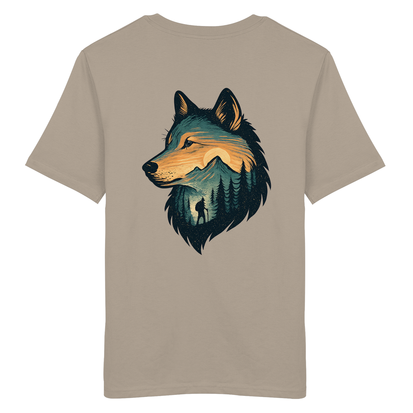 Wolf – Spirit of Adventure - Organic Shirt