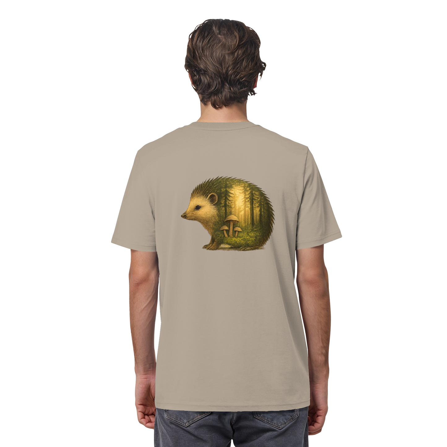 Hedgehog – Spirit of Protection - Organic Shirt