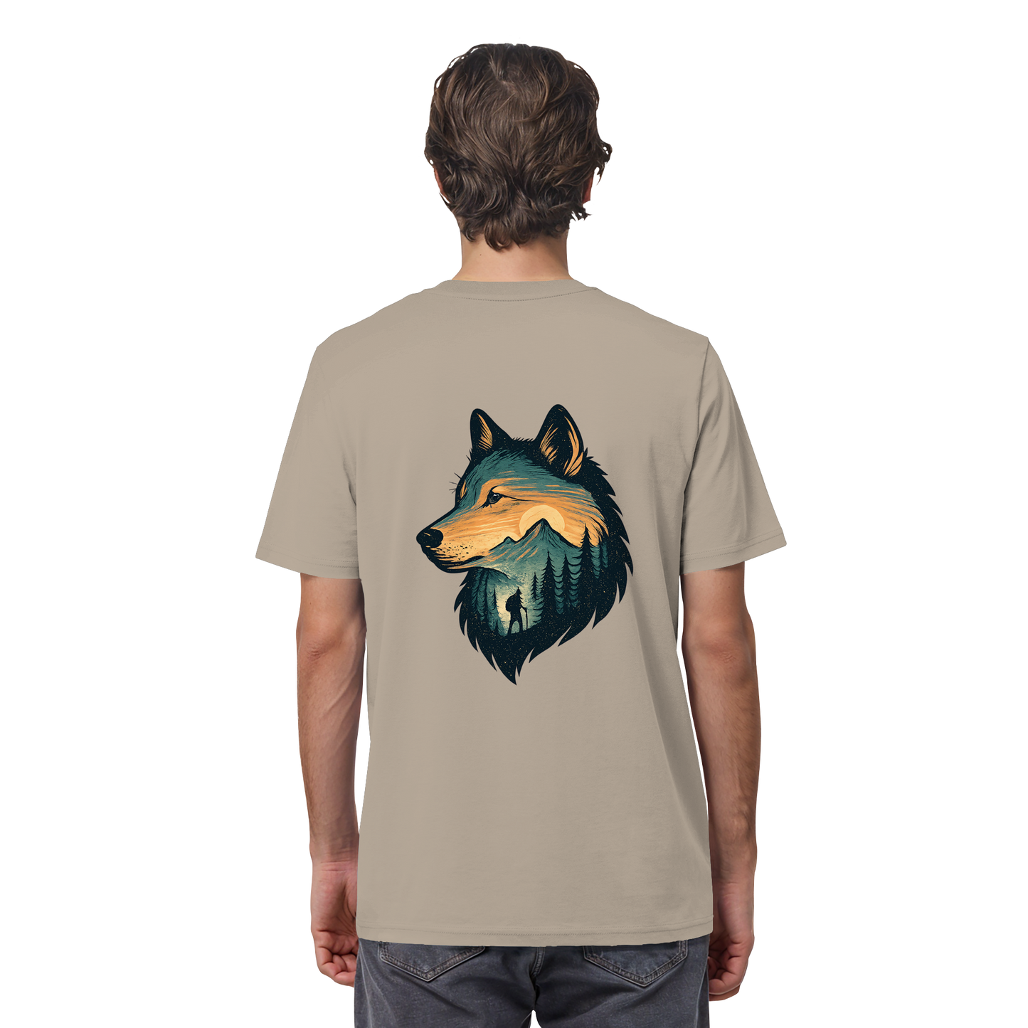 Wolf – Spirit of Adventure - Organic Shirt